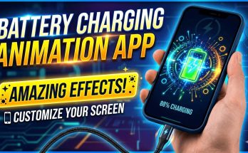 Free Battery Charging Animation App