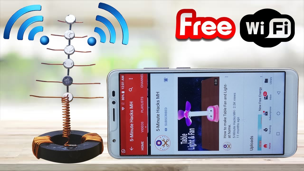 How to Get Free Wifi at Home AnyWhere