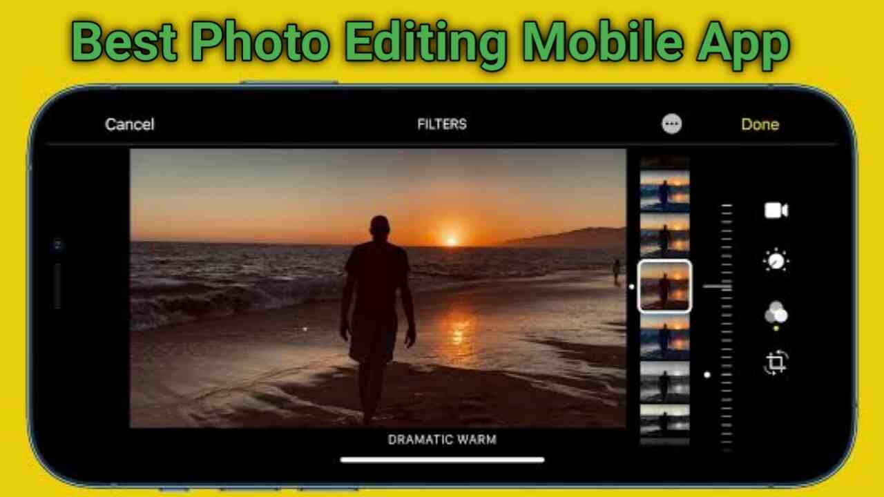 How to edit photos like a professional on a Mobile Phone