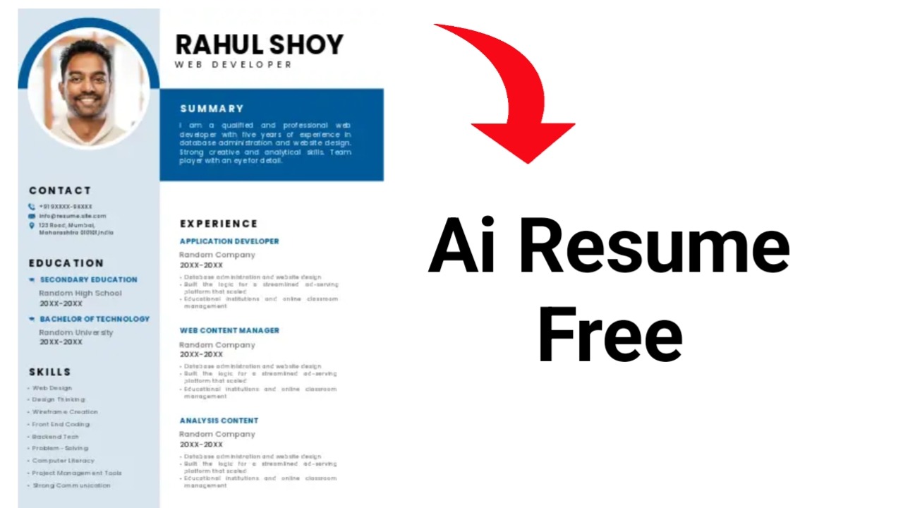 Upgrading Your Resume with AI