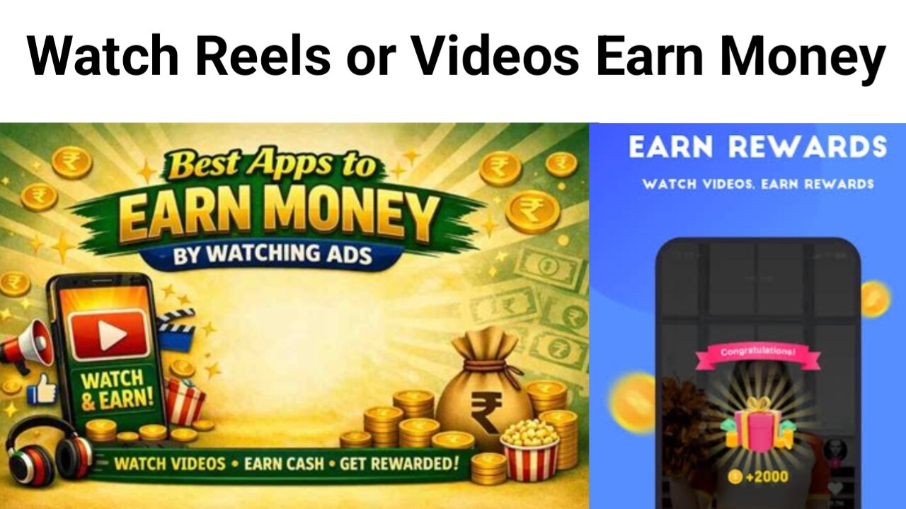 Watch Videos Earn Money