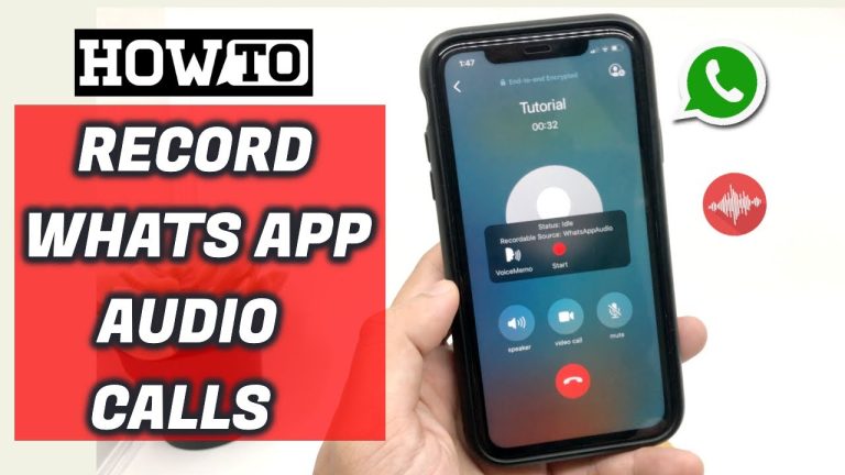 whatsapp voice call recording iphone