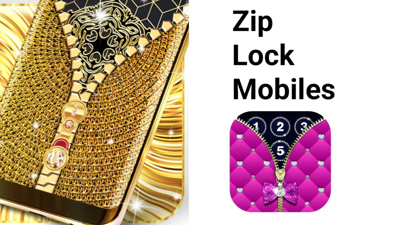 Zipper Lock App New Screen 4K Wallpaper